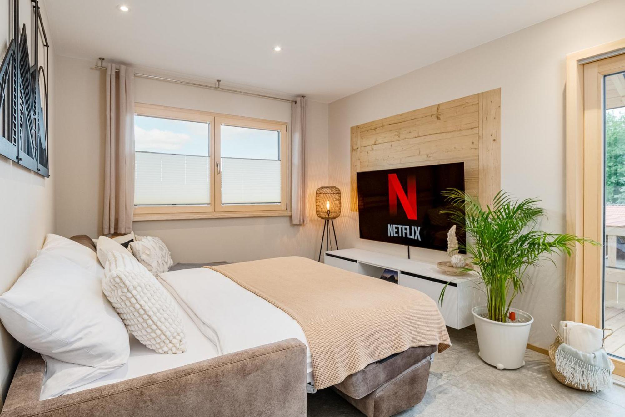 Fenjoy: Ferienapartment In Neubau / Balkon / Bbq 基姆湖畔贝尔瑙 外观 照片