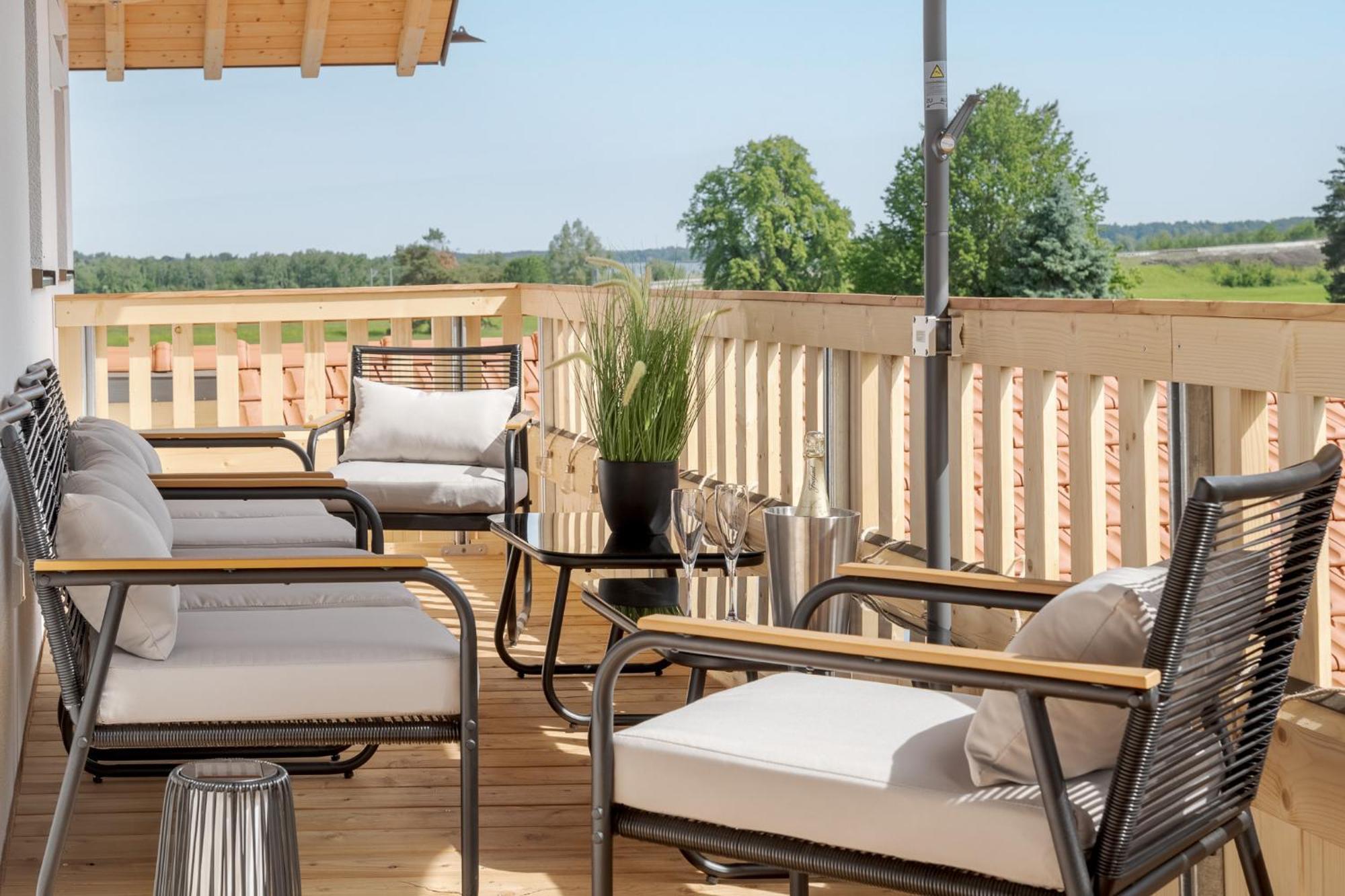 Fenjoy: Ferienapartment In Neubau / Balkon / Bbq 基姆湖畔贝尔瑙 外观 照片